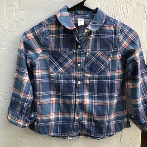 Cute plaid kid’s shirt